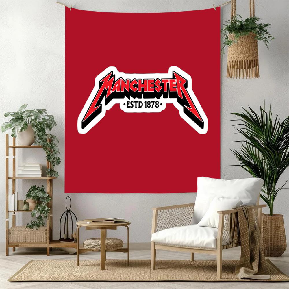Manchester Wall Decor Tapestry Art For Pet Memorial Birthdaywedding Party Backdrop Family Gift