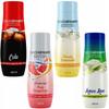 Conjunto de 4 concentrados SodaStream: Cola + Toranja + Limonada + Limão-Lima
