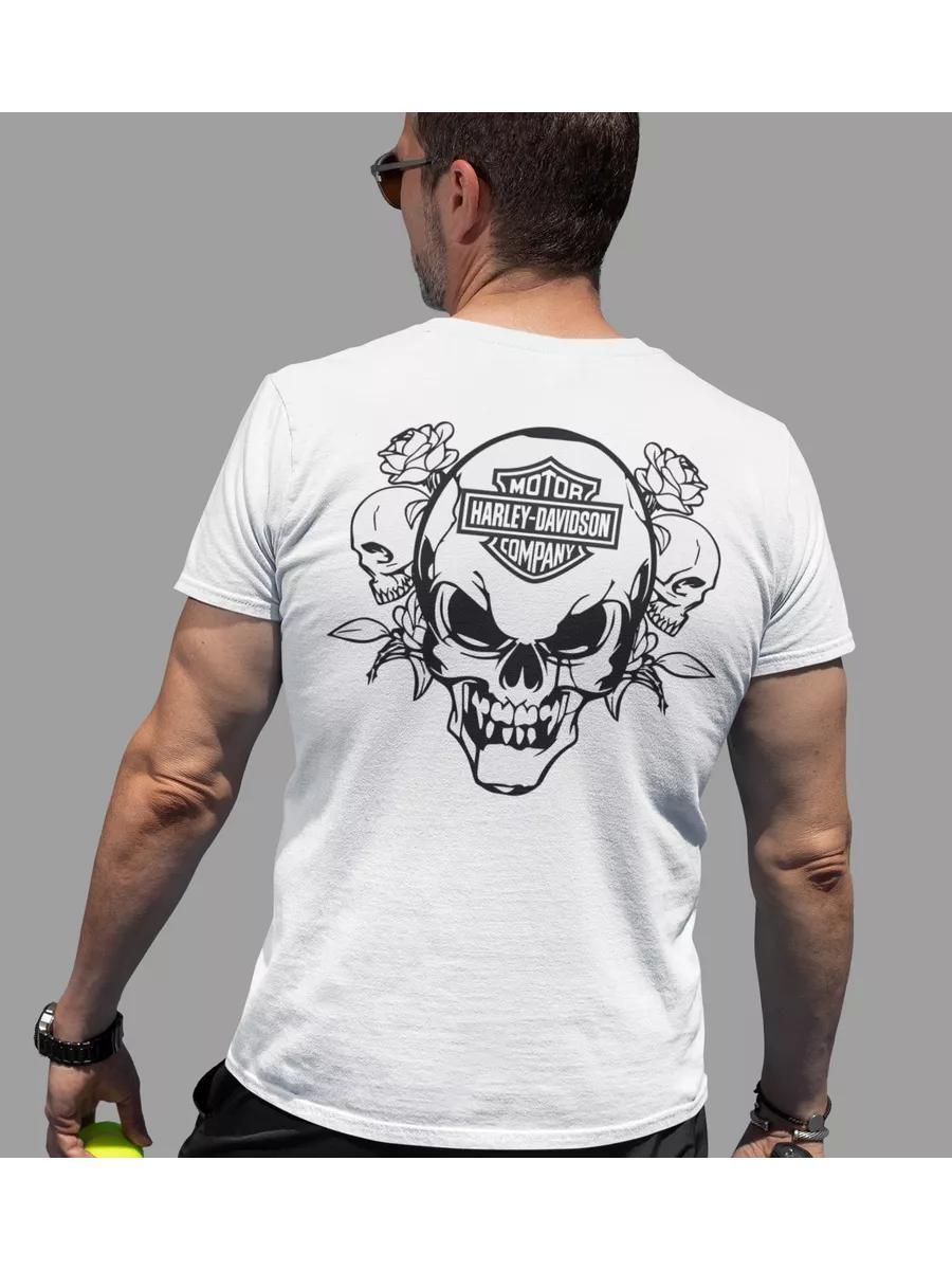 Harley Davidson print T-shirt 2XL