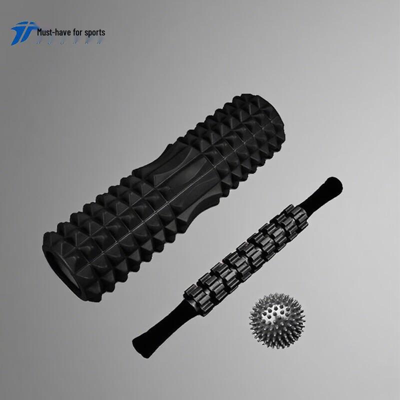 MOTION PARTNER Crescent Yoga Roller & Massage Set