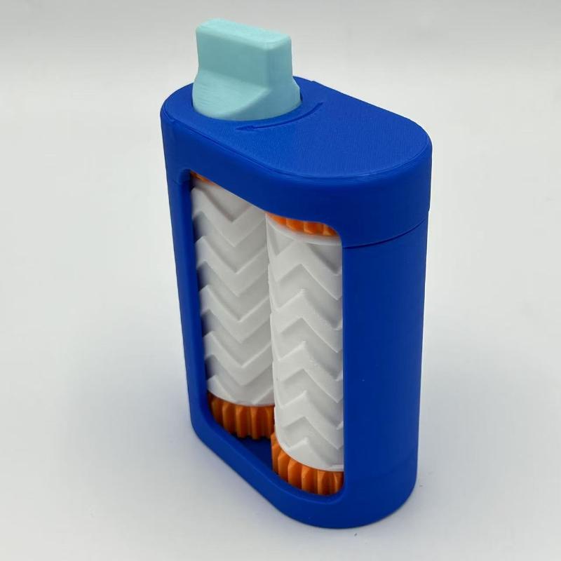 Business Card Embosser 3D Printing Roller Embossing Tool Portable 3D Textured Embossed Stamp For Gift Tags Diy Scrapbooking