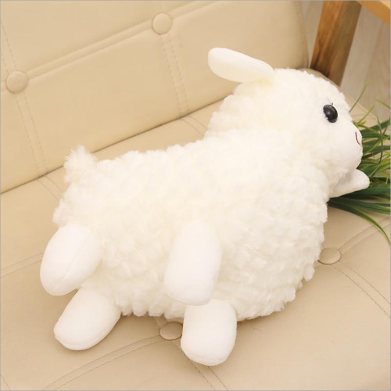 New Cute Little Sheep Plush Toy - Soft Fluffy Alpaca Doll For Kids, Claw Machine Stuff Animal, Birthday Gift For Friends