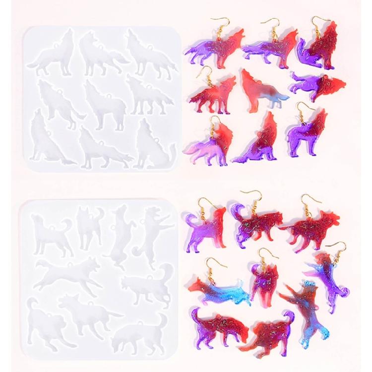 Customized Animal Earrings Mold Flexible Silicone Mould for Craft Enthusiasts