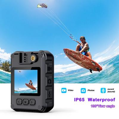 4K WiFi Infračervené nočné videnie s vysokým rozlíšením Zariadenie na presadzovanie zákona, prenosná malá prenosná kamera na nahrávanie motocykla