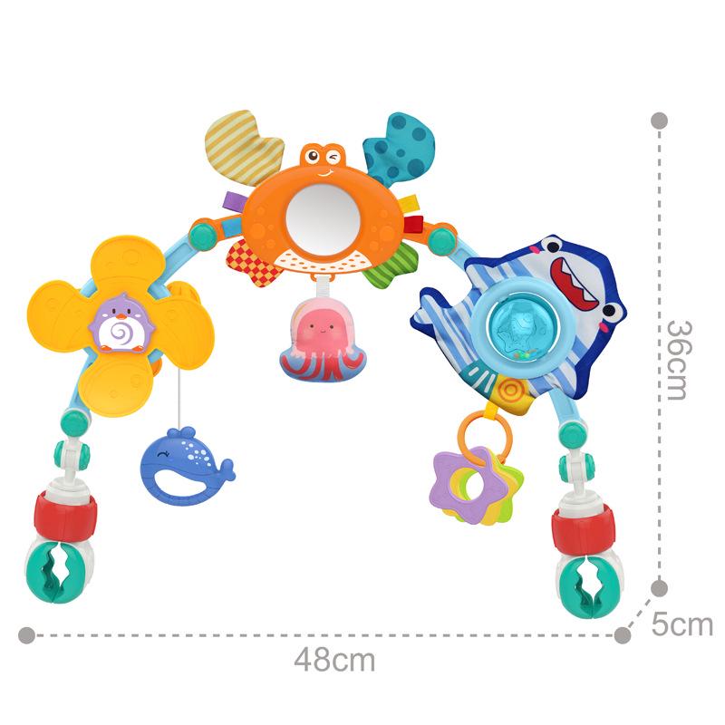Newborn Baby Stroller & Car Seat Soothing Educational Hanging Toy (0-1 Year)