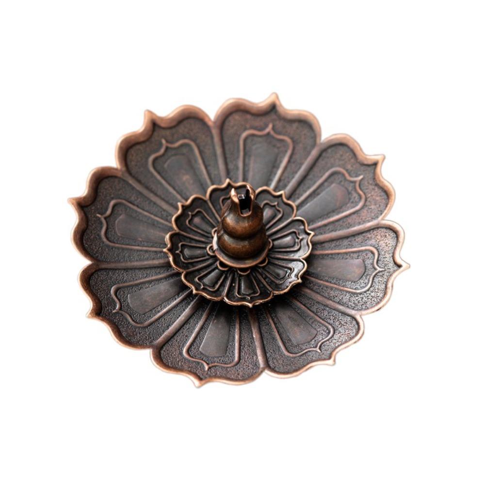 6 Löcher Räucherstäbchenhalter 2/3 Schicht Lotus Aromatherapie Ständer Räuchergefäß Yoga Studios