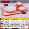 Anyishun Melamine Commercial Tableware Set