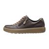 Achilles Sorbo Women's Genuine Leather Walking Shoes with Zipper, 3E, Coffee, Size 25.0 Cm, ASC 4290