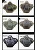 V1 Tactical Skull Half Face Steel Wire Mask for Outdoor Protection and Shooting