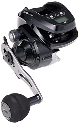 AbuGarcia MAX DLC BG H Large Screen Digital Line Counter Right-Hand Reel Deep Groove High Gear Power Handle Model