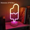 Luz de Mesa LED Neon para E-Sports e Decoração de Quarto