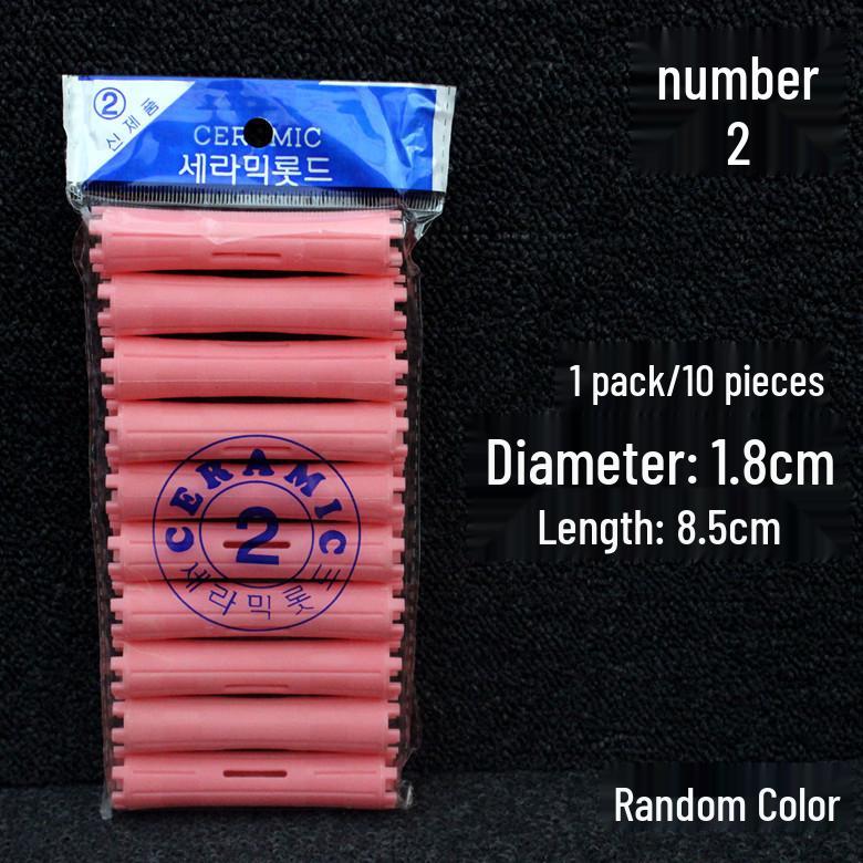 Thickened Curling Practice Rods: Pear Flower Hollow Cold Wave Rods for Textured Hairdressing