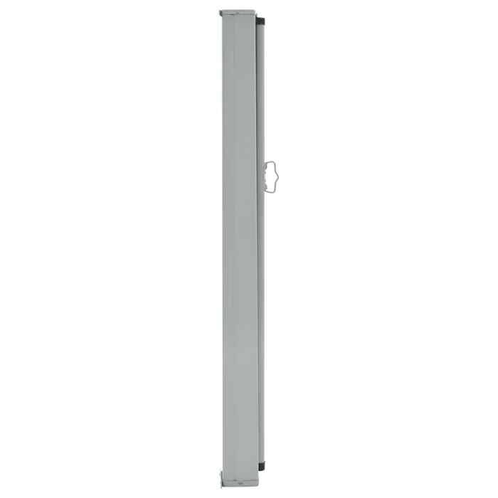 VidaXL Retractable Patio Side Awning Side Blind Privacy Screen Sun Shelter Garden Terrace Balcony Outdoor Resistant 48341