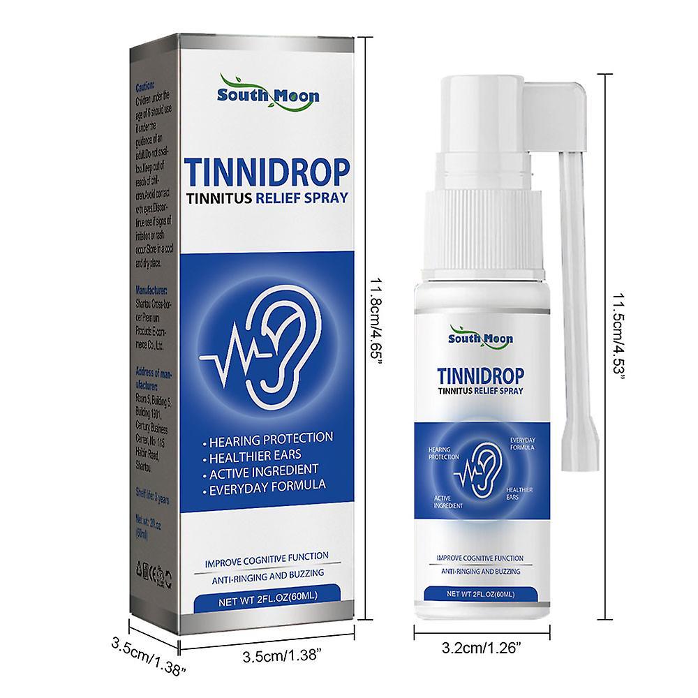 Tinnitus Relief Spray Tinnitus Relief Ear Wax Relief Spray 60ml