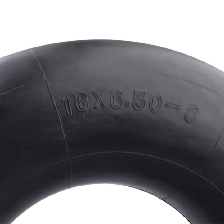 2Pcs High Quality 16x6.50-8 Lawn Mower Tire Inner Tubes