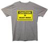 Caution In Beast Mode Printed T-Shirt