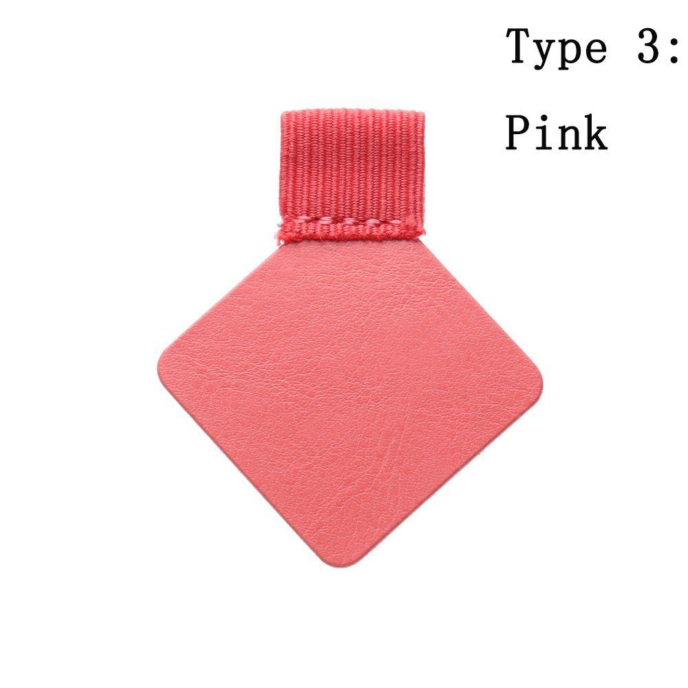 Multicolor Self-adhesive Pen Clips Elastic Loop Leather Pencil Holder Organizer Office Stationery Lightweight Notebook Accessories