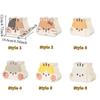 Cartoon Hamster Hideout House Washable Magnetic Door Hamster Hide Cave Viewing Window Small PetSleeping Nest for Hamster Cage