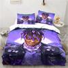 3D Rapper Juice Wrld 999 Bettwäsche-Set Bettdecke Bettwäsche-Sets Kissenbezug Bettbezug Kinderzimmer Bettwäsche-Set Luxus Geburtstag