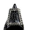 shoes Stone patterned patent leather Women Pumps Rhinestone buckle High Heels 10 CM Stiletto Luxury banquet shoes women