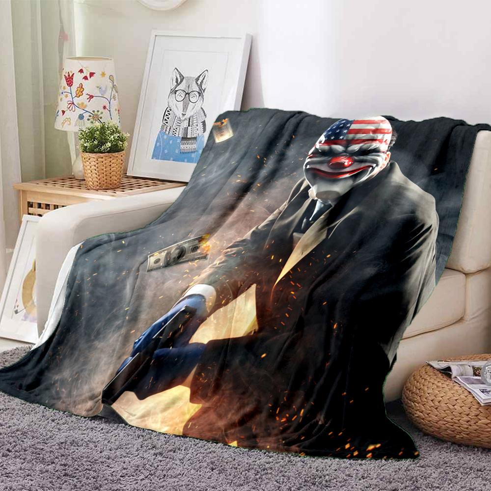 Payday Flannel Blanket, High quality Comfortable for All Seasons, Home Decor, Warmth and Comfort