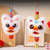 Material Package Handmade Plush New Year Craft Chinese Zodiac Snake Decor  Children Gift