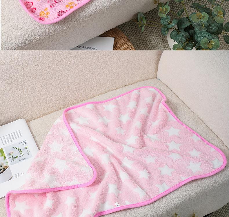 Pet Mats & Blankets: Thick Coral Fleece for Dogs & Cats