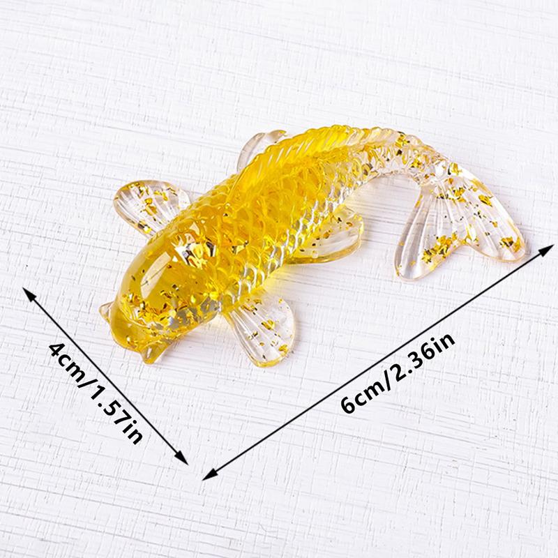 1 Pièce Pierre Naturelle Concassée Goutte de Colle Petit Poisson Décoration de Maison Ornements d'Artisanat en Forme de Petit Poisson