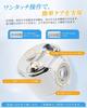 XINGA Electric Nail Clipper 3-in-1 Trimmer File Polisher 3-Speed Stainless Steel Blade LED Light Safety Design Low Noise Ergonomic Care Tool