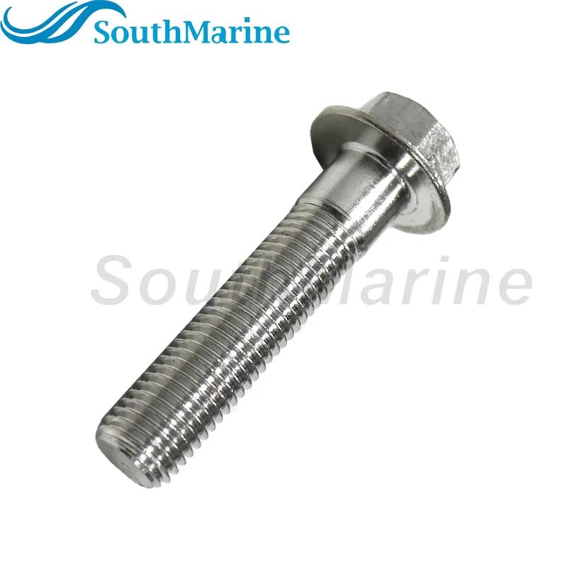 Boat Engine 90105-10M00 90105-10M67 18-6246 Trim Tab Anode Flange Bolt for Yamaha 50HP-350HP, 10-82801M for Mercury Mariner
