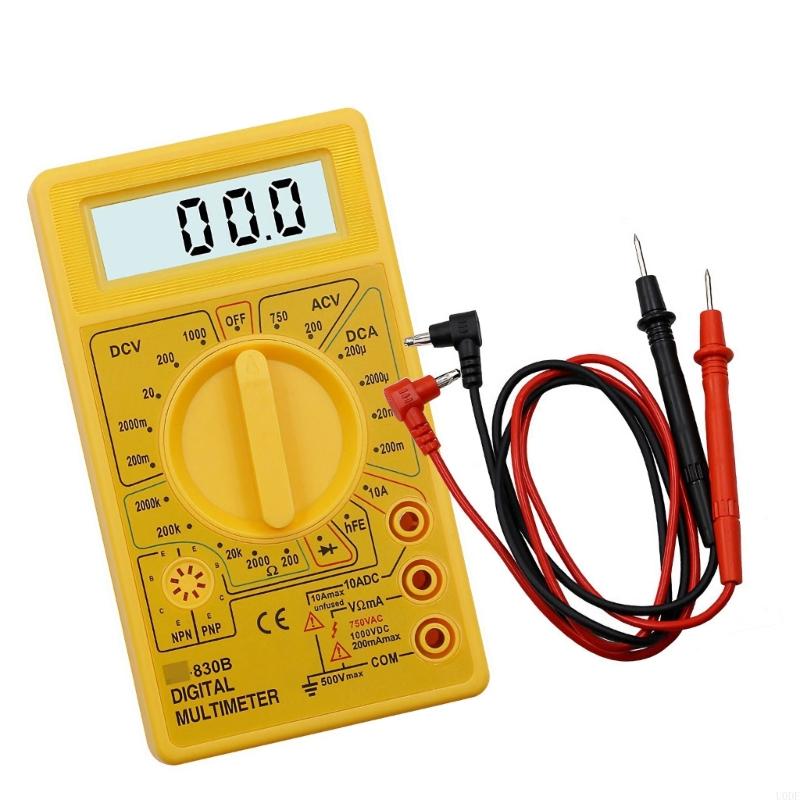 Digital Multimeter Transistors Tester Electrical NCV Test Meter TrueRMS