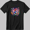 Super Mario Short Sleeve Men's Women's T Shirt N207