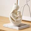 Mother Holding Baby Sculpture 3D Printed Mother And Child Figurine for Nursery Room Table Decor Mother's Day Gifts for New Mom