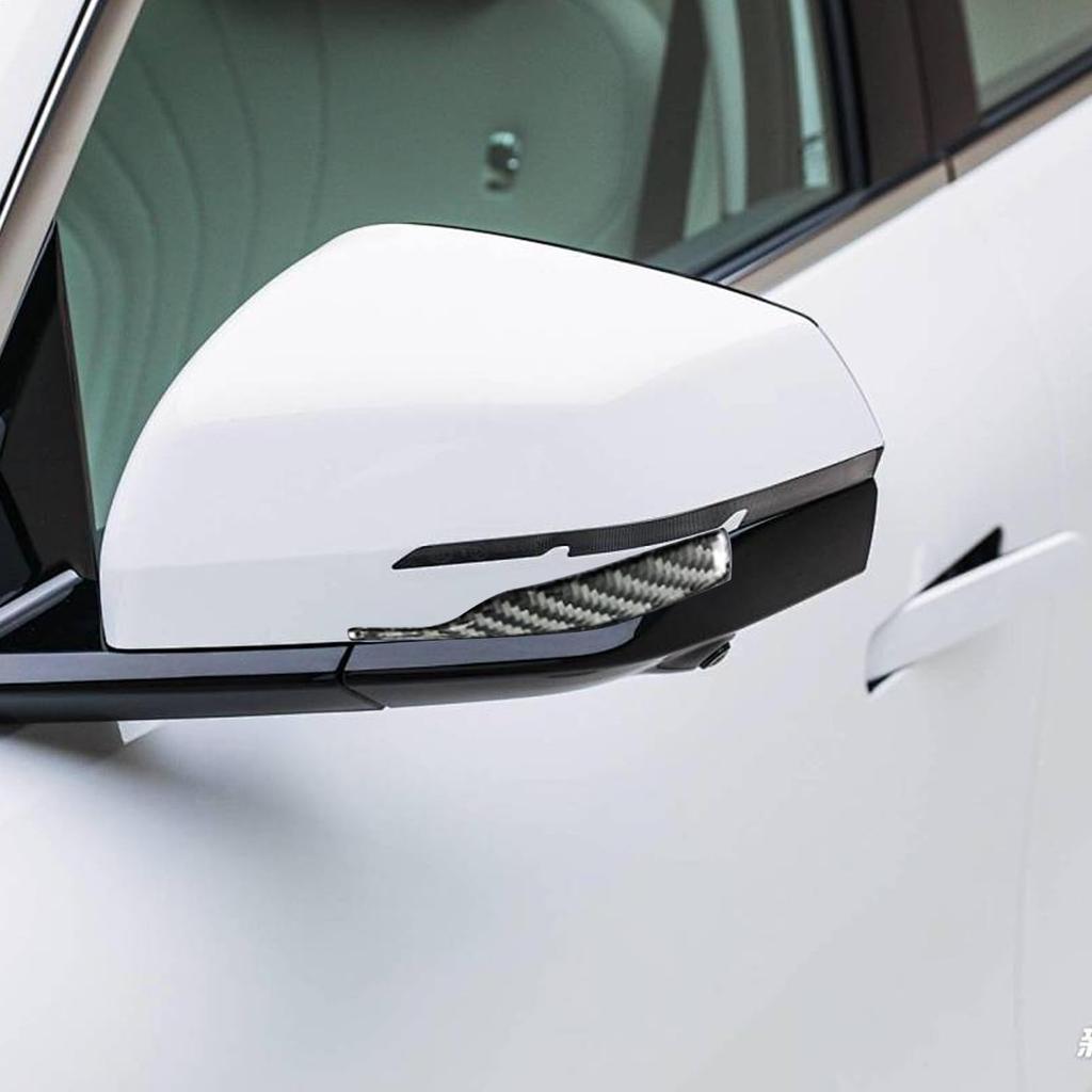 Car Side Mirror Strip | Car Rearview Mirror Cap Trim Strip - Fits Door Windows All Models