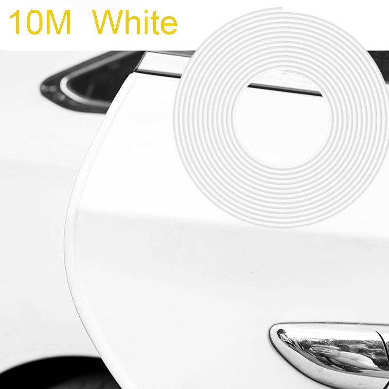 Car Door Anti Collision Strip Universal U Type Car Door Protection Edge Guards Trim Styling Moulding Strip Rubber Scratch Bumber