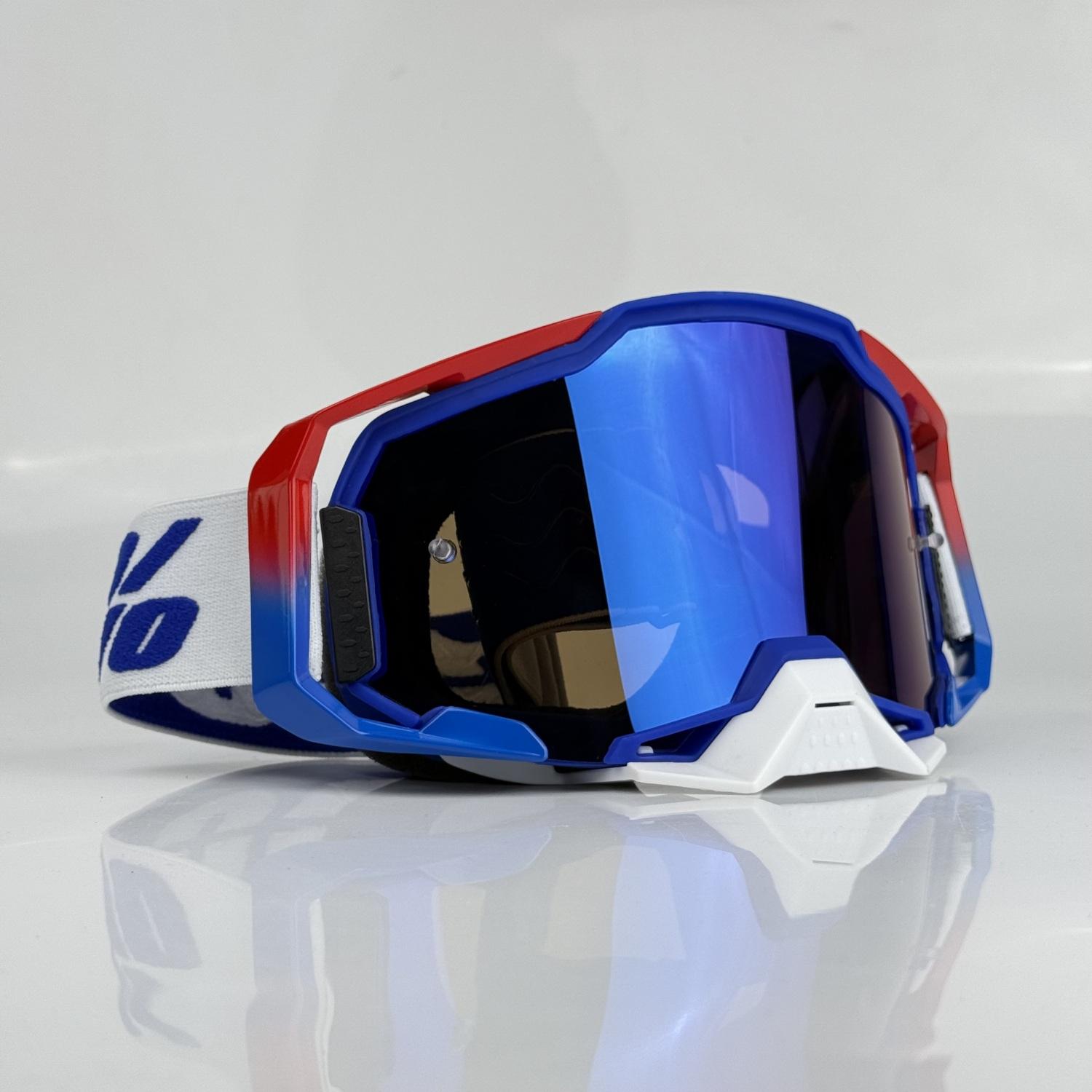 Motorcycle Goggles Fake Release Glasses Motocross Goggles Off-road HD Lens MX MTB ATV High Quality Sponge
