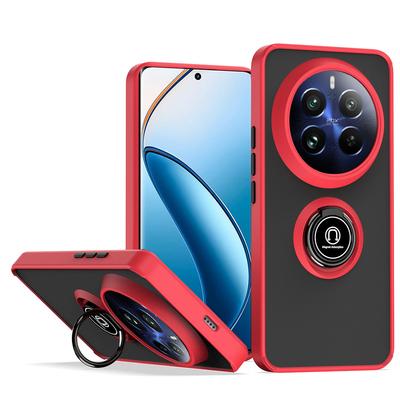 Rotatable Bracket Phone Case for Realme 12 Pro + 11 Pro 10 9 9i 8i Realme C67 C53 C55 C31 C35 C21y Finger Ring Car Holder Cover