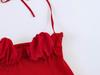 European and American style, new women's clothing, versatile, beaded leather splicing top 2298471 632