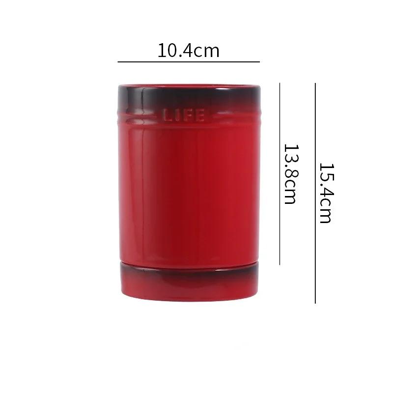 1 STUKS Keukengerei Houder Bus Keramiek Keuken Bestek Organizer Aanrecht Porselein Kook Tafelgerei Opberg Droog Container