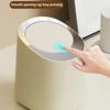 Fashion Desktop Trash Can Creative Luxury Dustbin Bin Household Mini Bedside Waste Bin Tea Table Small Garbage Bucket