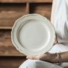 Premium Court Style Ceramic Plate Steak Plate Household Versatile Dish Breakfast Plate Pasta Plate