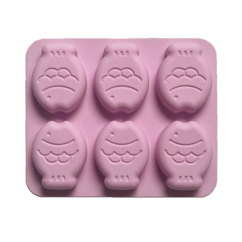 Baking Molds Fondant Molds Silicone Candy Molds Fish Shape Baking Supplies Dessert Decorating Tool for DIY and Crafts