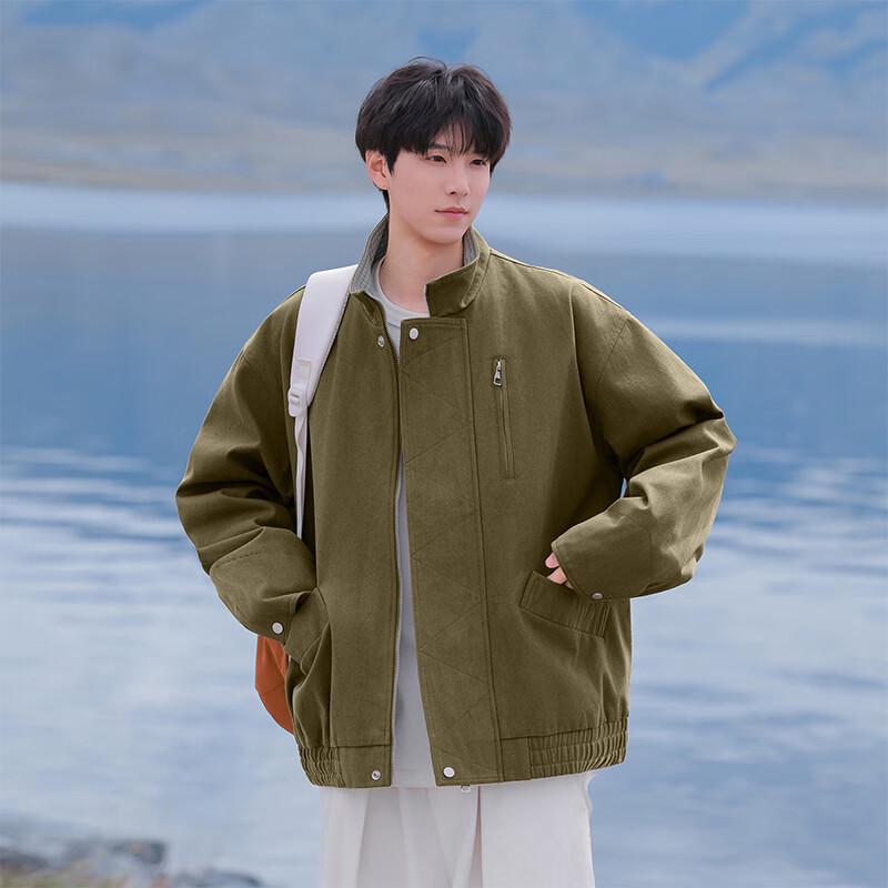 VUUG Men's American Retro Barn Style Flight Jacket