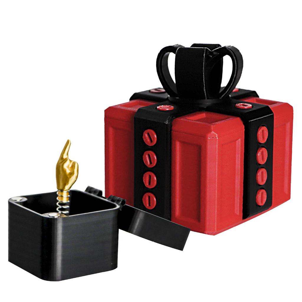 3D Baskılı Sinir Bozucu Hediye Kutusu - Yeni Tarz Oyuncak Sürprizi