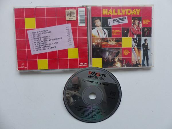 CD JOHNNY HALLYDAY - En Concert - Z?nith 84 8306002 PolyGram Distri 1986 France Rock Used