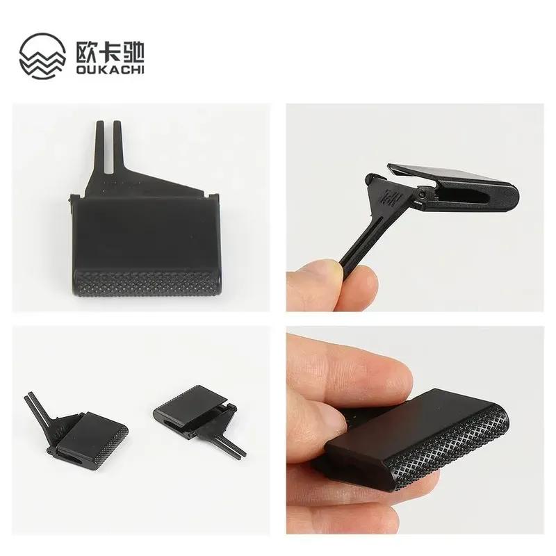 Upgraded Car Interior Front Rear Air Conditioner AC Vent Grille Slider Outlet Tab Clip Repair Kit For Porsche Panamera 2017-