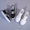 Canvas Schuhe Sommer Schnürschuhe Lässig Sport Damen Einzelschuhe Weiche Sohle Weiche Oberfläche Schuhe