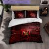 West Bromwich Albion Football Set Biancheria da Letto 3 Pezzi Morbido Set Copripiumino con Federe Set Decorazione Camera da Letto per la Casa