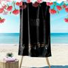 Peaky Blinders Print Beach Towel, Large Soft Quick Dry Towel for Beach Camping Swimming