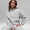 2025 Cross American Women's Thickened Autumn/Winter Hooded Pullover Casual Sweatshirt